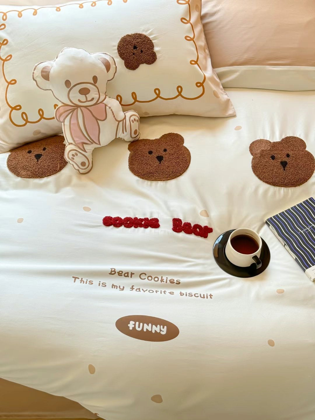 Cookie Bear Bedding Set