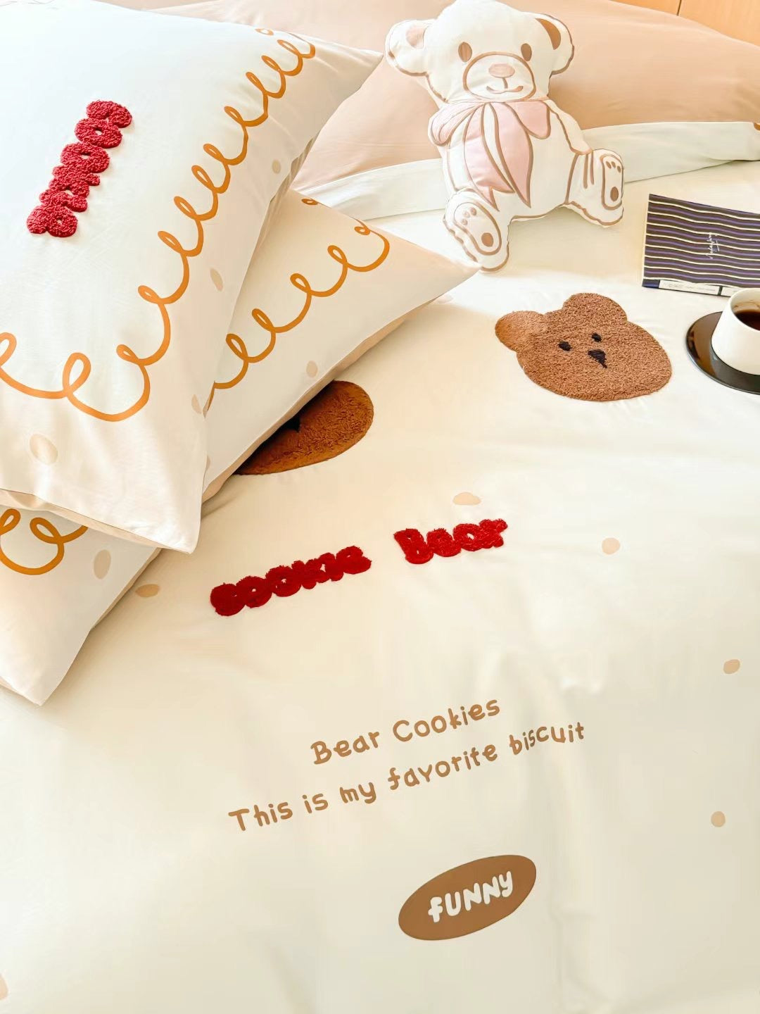 Cookie Bear Bedding Set