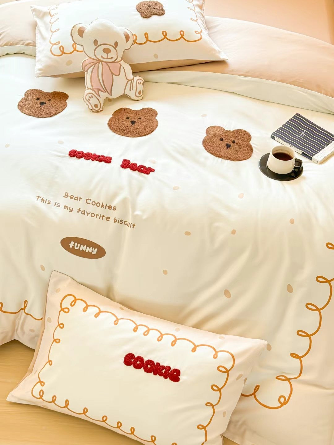 Cookie Bear Bedding Set
